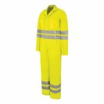 Fluorescent Zip-Front Coverall