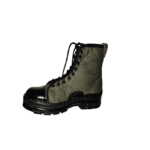 Light Green Leather Jungle Boots with TPR & Soft Leather Insoles for Men