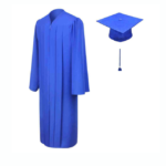 High School Matriculation Gown Blue