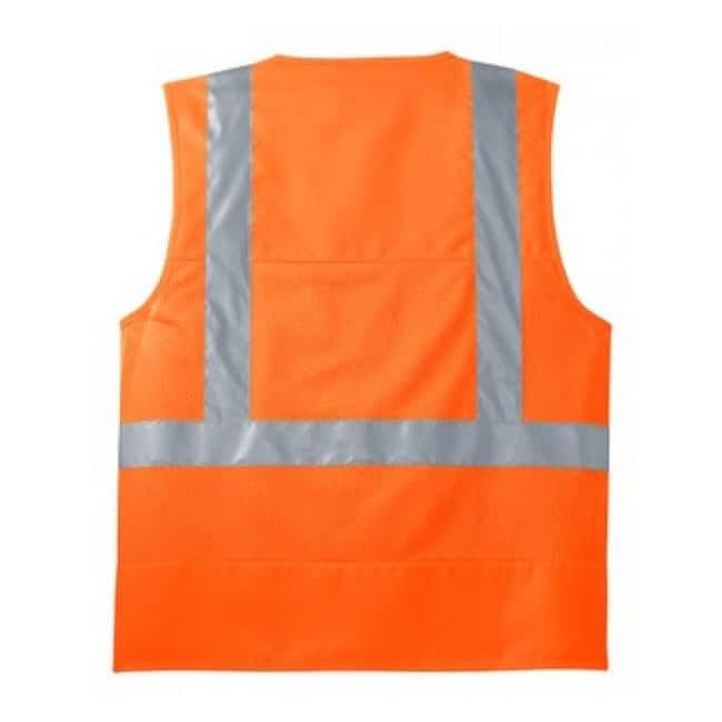 Safety Vest - Reflective Vest Orange - Image 2